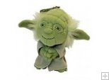 STAR WARS YODA SUPER DEFORMED 4" PLUSH KEYRING